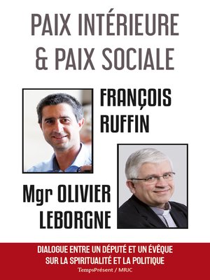 cover image of Paix intérieure et paix sociale